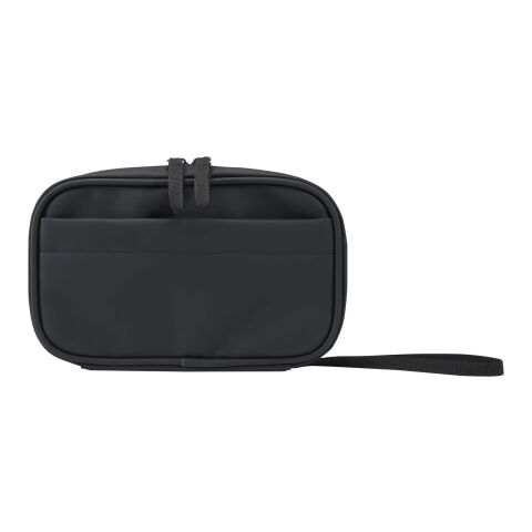 Funda tecnológica de 1l con material reciclado GRS "Resi Plus" Estándar | Negro intenso | sin montaje de publicidad | no disponible | no disponible