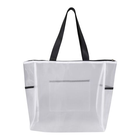 Bolsa Tote reciclada con certificado GRS de 23L "Mesh" Estándar | Blanco | sin montaje de publicidad | no disponible | no disponible