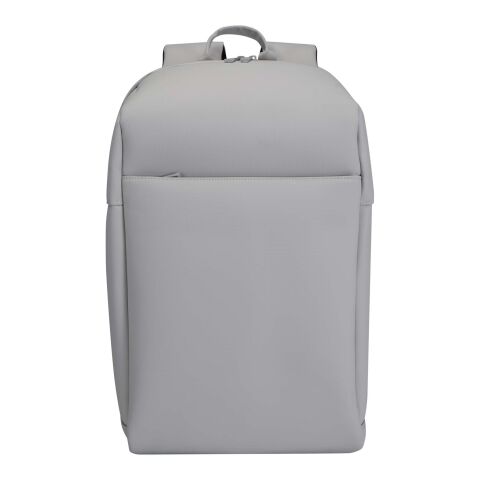 Mochila para portátil SMART de 15" fabricada con material reciclado GRS, 18 l Gris claro