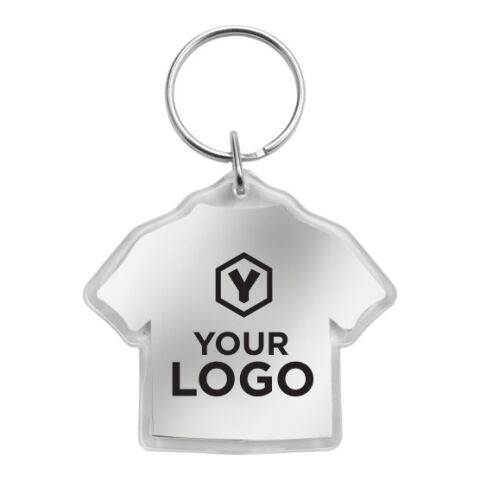 Llavero en forma de camiseta transparente | sin montaje de publicidad | no disponible | no disponible