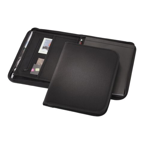 Portafolios A4 con cremallera Berkeley Estándar | negro | sin montaje de publicidad | no disponible | no disponible | no disponible