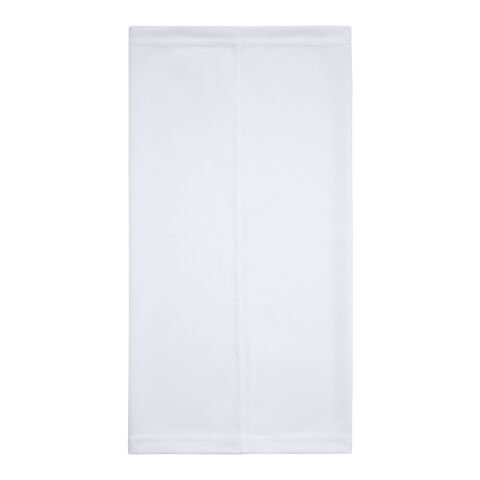 Bufanda versátil en sublimación, Coolmax® y dobladillo &quot;Mia&quot; blanco | sin montaje de publicidad | no disponible | no disponible