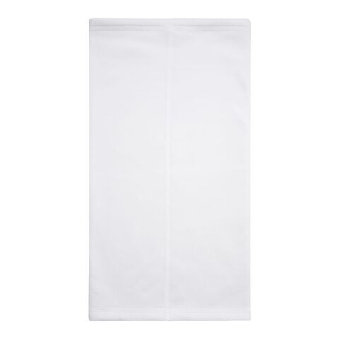 Bufanda versátil de RPET en sublimación, dobladillo y capa polar &quot;Zoya&quot; blanco | sin montaje de publicidad | no disponible | no disponible