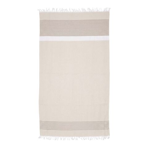 Fouta de 100 × 180&nbsp;cm "Citizen Green Seabeach" Beige | sin montaje de publicidad | no disponible | no disponible