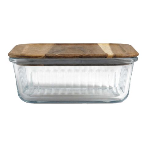 Fiambrera Citizen Green Purlunch de 1000 ml de vidrio de borosilicato blanco