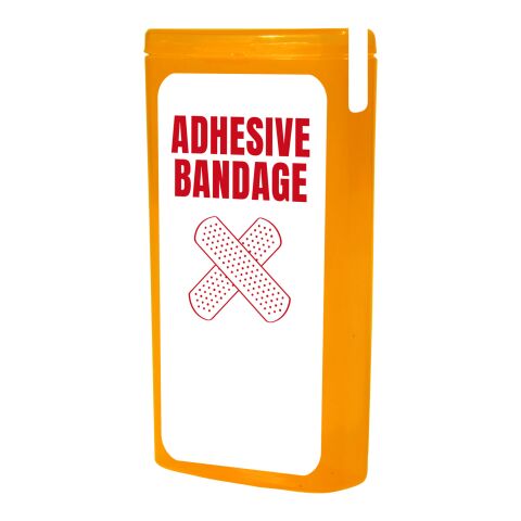 MiniKit Apósitos adhesivos Naranja | Etiqueta Digital 1 color | frontal | 39 mm x 82 mm