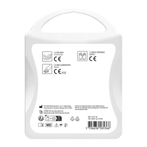 Kit de protección &quot;MyKit&quot; Blanco | sin montaje de publicidad | no disponible | no disponible