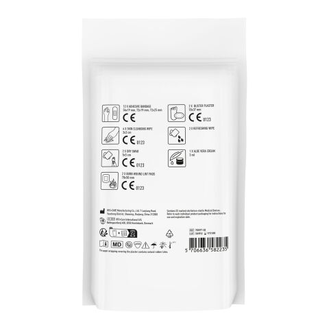 MyKit Viaje Plus Kit de primeros auxilios en bolsa de papel blanco | sin montaje de publicidad | no disponible | no disponible