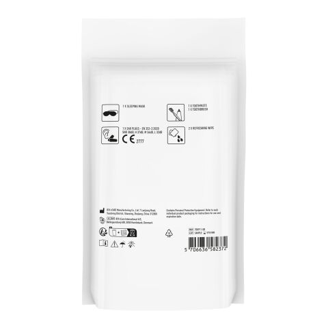 MyKit Set de viaje A bordo en bolsa de papel blanco | sin montaje de publicidad | no disponible | no disponible