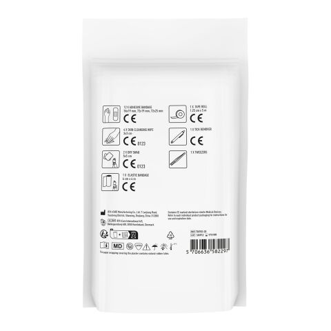 MyKit Kit de primero auxiliios Mascotas en bolsa de papel blanco | sin montaje de publicidad | no disponible | no disponible