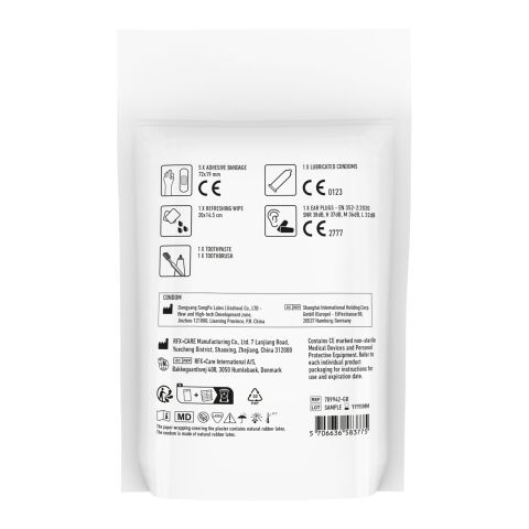 MiniKit Set Festival en bolsa de papel blanco | sin montaje de publicidad | no disponible | no disponible