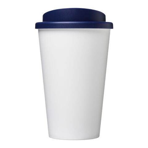 Vaso térmico Americano® de 350 ml Blanco-Azul | sin montaje de publicidad | no disponible | no disponible