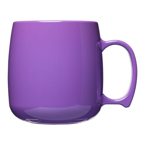 Taza de plástico clásica de 300 ml Morado | sin montaje de publicidad | no disponible | no disponible