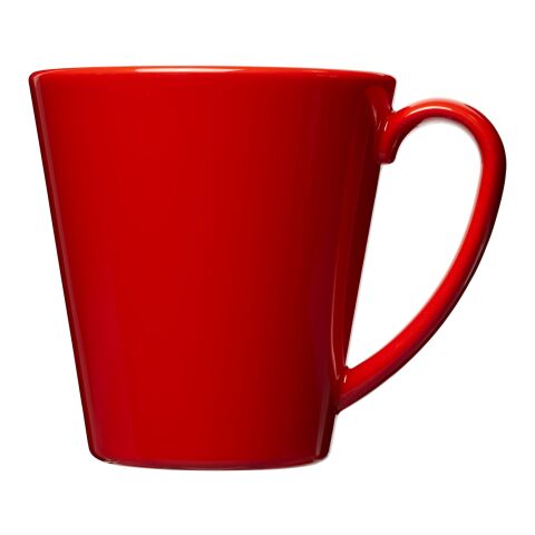 Taza de plástico suprema de 350 ml Rojo | sin montaje de publicidad | no disponible | no disponible
