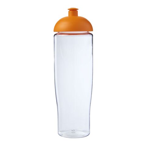 Bidón deportivo con Tapa Dome de 700 ml H2O Tempo® Transparente-Naranja | sin montaje de publicidad | no disponible | no disponible