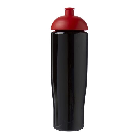 Bidón deportivo con Tapa Dome de 700 ml H2O Tempo® Negro intenso-Rojo | sin montaje de publicidad | no disponible | no disponible