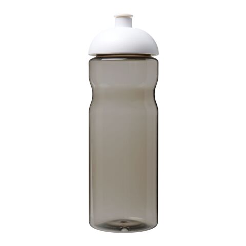 Bidón deportivo con tapa Dome de 650&nbsp;ml "H2O Eco" Carbón-Blanco | sin montaje de publicidad | no disponible | no disponible