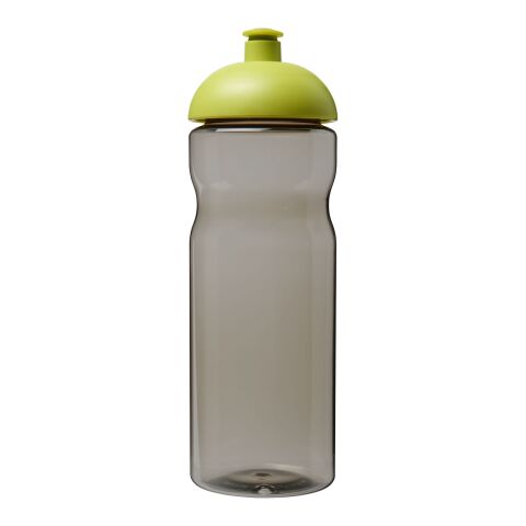 Bidón deportivo con tapa Dome de 650 ml &quot;H2O Eco&quot; Carbón-Verde lima | sin montaje de publicidad | no disponible | no disponible