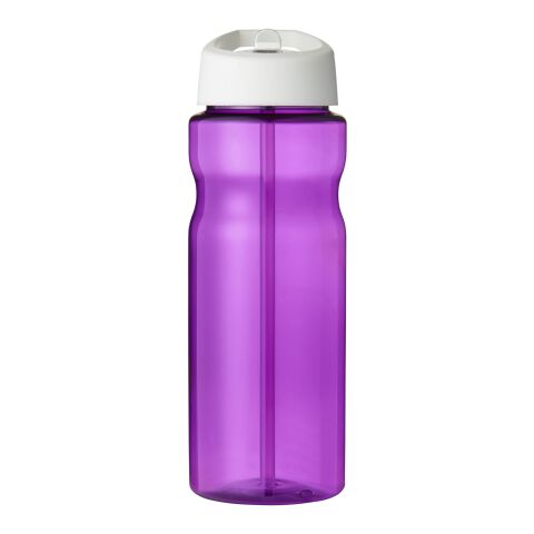 Bidón deportivo con boquilla de 650&nbsp;ml "H2O Eco" Morado-Transparente | sin montaje de publicidad | no disponible | no disponible