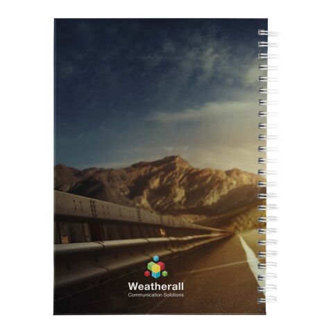 Agenda A5 de tapa dura sin fechas &quot;Desk-Mate®&quot; blanco | sin montaje de publicidad | no disponible | no disponible