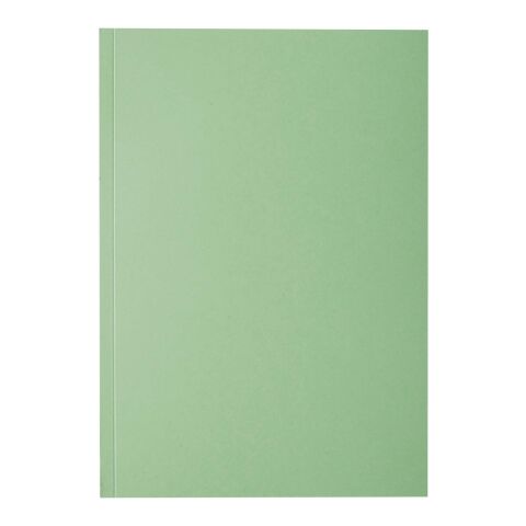 Libreta A5 de tapa blanda con 100 hojas de papel reciclado "Novella Austen" Verde