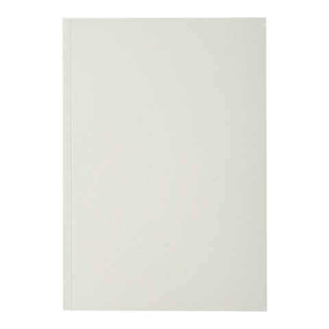 Libreta A5 de tapa blanda con 50 hojas de papel reciclado &quot;Novella Austen&quot; Blanco marfil | sin montaje de publicidad | no disponible | no disponible