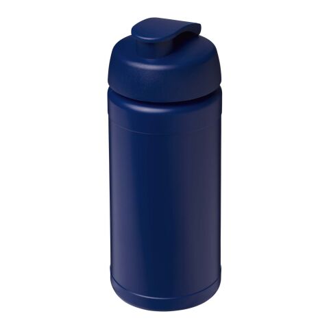 Bidón deportivo con tapa abatible de 500&nbsp;ml "Baseline Rise" Azul-Azul | sin montaje de publicidad | no disponible | no disponible