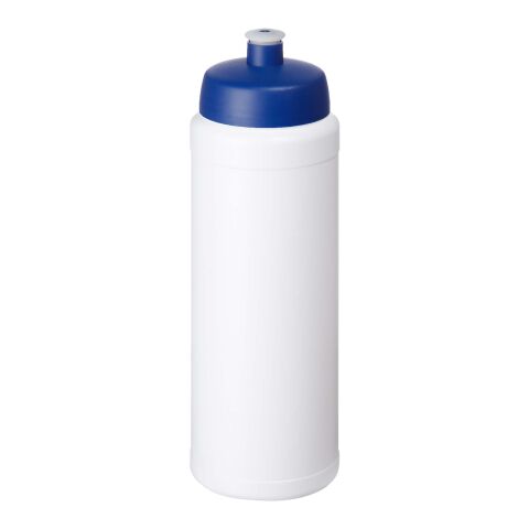 Bidón deportivo de 750&nbsp;ml "Baseline Rise" Blanco-Azul | sin montaje de publicidad | no disponible | no disponible