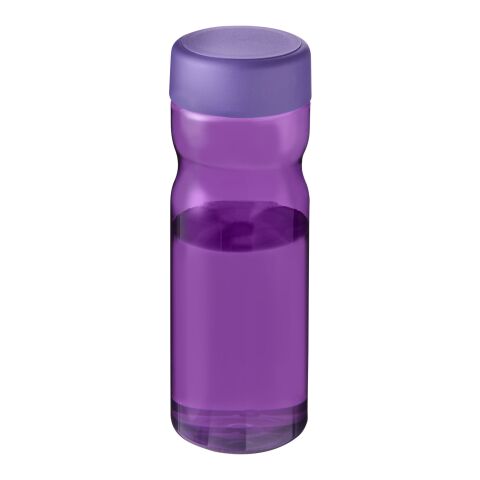 Bidón deportivo con tapa de rosca de 650 ml &quot;H2O Eco Base&quot; Morado-Morado | sin montaje de publicidad | no disponible | no disponible