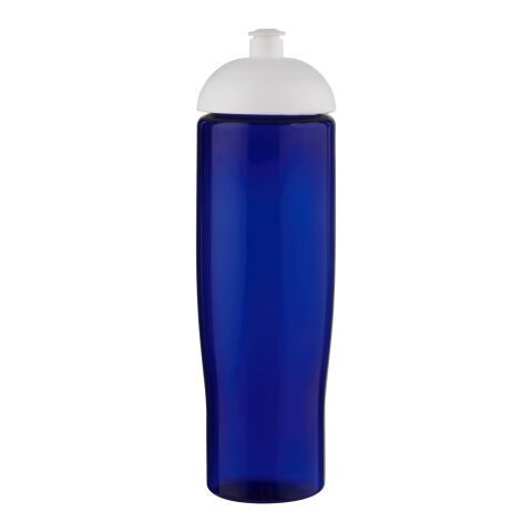 Bidón deportivo con tapa Dome de 700 ml "H2O Active® Eco Tempo" Blanco-Azul | sin montaje de publicidad | no disponible | no disponible