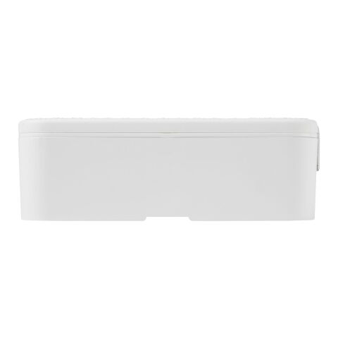 Fiambrera de una sola capa &quot;MIYO Pure&quot; Transparente-Blanco | sin montaje de publicidad | no disponible | no disponible