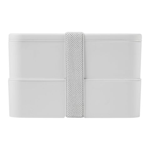 Fiambrera de doble capa &quot;MIYO Pure&quot; Blanco-Blanco-Blanco | sin montaje de publicidad | no disponible | no disponible