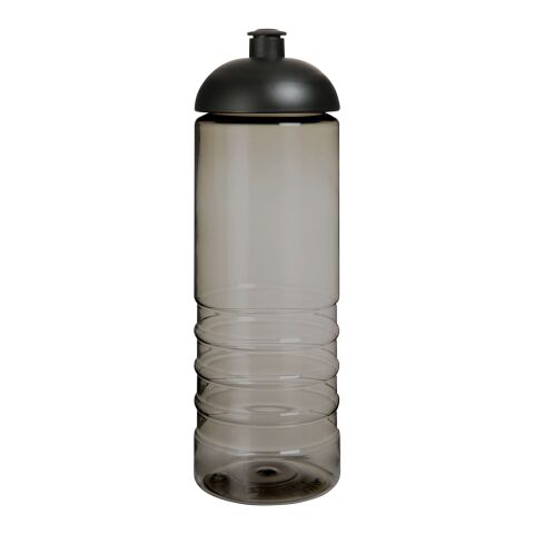 Bidón deportivo con tapa Dome de 750 ml &quot;H2O Active® Eco Treble&quot; Carbón-Negro intenso | sin montaje de publicidad | no disponible | no disponible