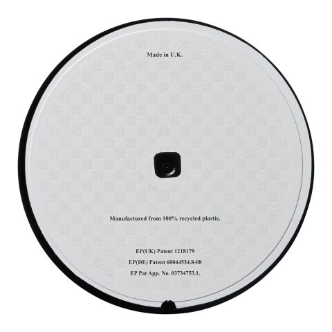 Posavasos redondo Brite-Mat® Negro | sin montaje de publicidad | no disponible | no disponible