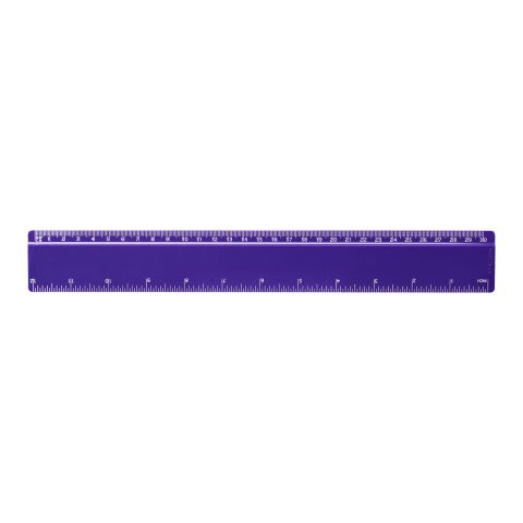 Regla de plástico de 30 cm Renzo Morado | sin montaje de publicidad | no disponible | no disponible