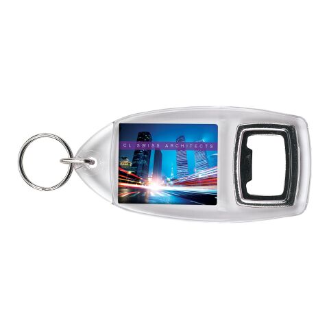 Llavero abrebotellas Jibe Blanco | sin montaje de publicidad | no disponible | no disponible