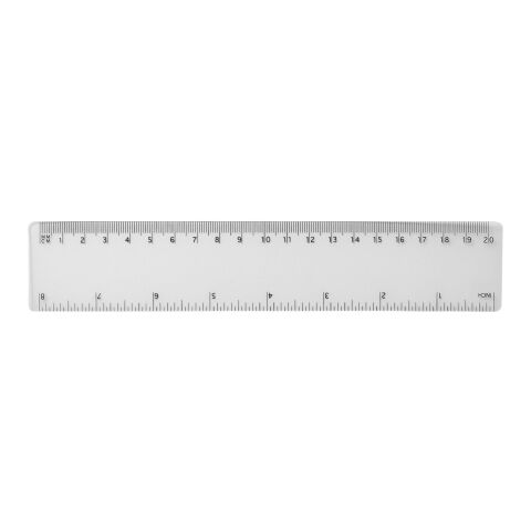 Regla de polipropileno de 20 cm Rothko Blanco | sin montaje de publicidad | no disponible | no disponible