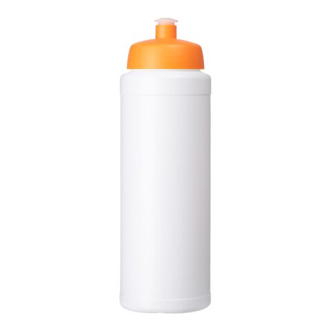 Bidón deportivo con tapa de 750 ml &quot;Baseline® Plus&quot; Transparente-Naranja | sin montaje de publicidad | no disponible | no disponible