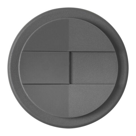 Brite-Americano® vaso 350 ml con tapa antigoteo Transparente-Gris | sin montaje de publicidad | no disponible | no disponible