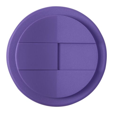 Brite-Americano Espresso® 250 ml con tapa antigoteo Transparente-Morado | sin montaje de publicidad | no disponible | no disponible