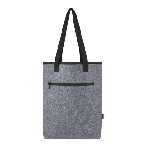 Bolsa Tote isotérmica de fieltro reciclado GRS de 12 L &quot;Felta&quot; Estándar | Gris | sin montaje de publicidad | no disponible | no disponible | no disponible