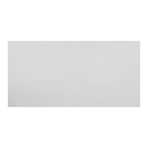 Tarjeta de felicitación cuadrada "Herald" Blanco | sin montaje de publicidad | no disponible | no disponible