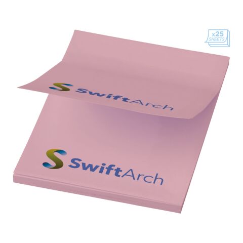 Notas adhesivas de 52x75 Sticky-Mate® Rosa claro | 25 pages | sin montaje de publicidad | no disponible | no disponible
