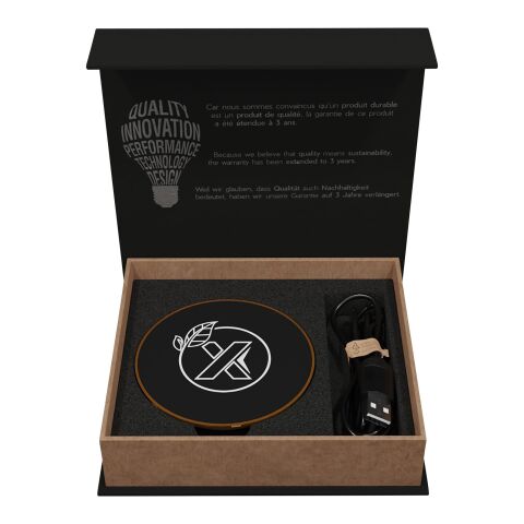 SCX.design Estación de carga inalámbrica de madera W13 10W Estándar | Marrón | sin montaje de publicidad | no disponible | no disponible