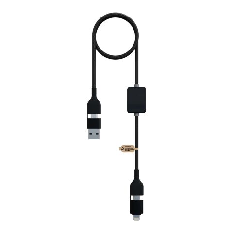 Cable de carga con interruptor de 60&nbsp;W y logotipo retroiluminado "SCX.design C32" Estándar | Negro intenso | sin montaje de publicidad | no disponible | no disponible