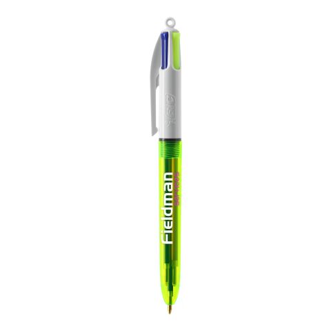 BIC® 4 Colours Fluo bolígrafo Amarillo