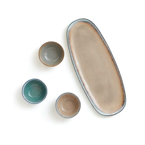 Set para servir VINGA Nomimono blanco | sin montaje de publicidad