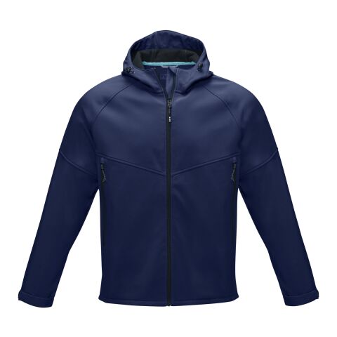 Chaqueta softshell reciclada para hombre &quot;Coltan&quot; Estándar | Azul profundo | L | sin montaje de publicidad | no disponible | no disponible | no disponible