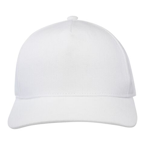Gorra de material reciclado de cinco paneles Aware™ &quot;Onyx&quot; Estándar | blanco | sin montaje de publicidad | no disponible | no disponible | no disponible