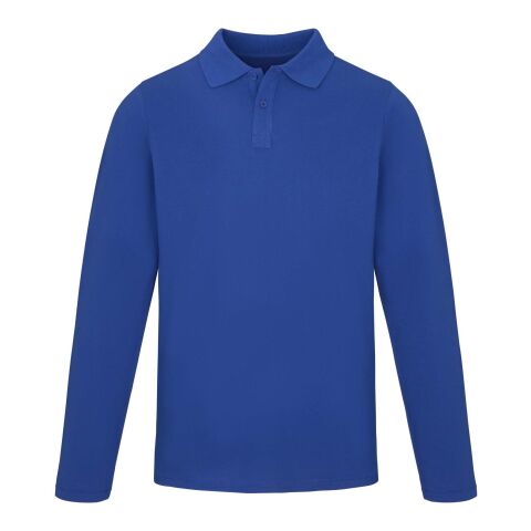 Polo de manga larga para hombre "Oakville" Azul | XXL